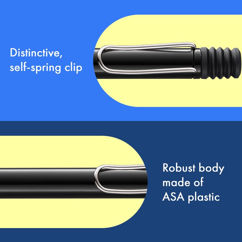 Lamy LAMY Safari Ballpoint Pen Shiny Black (L219BK)