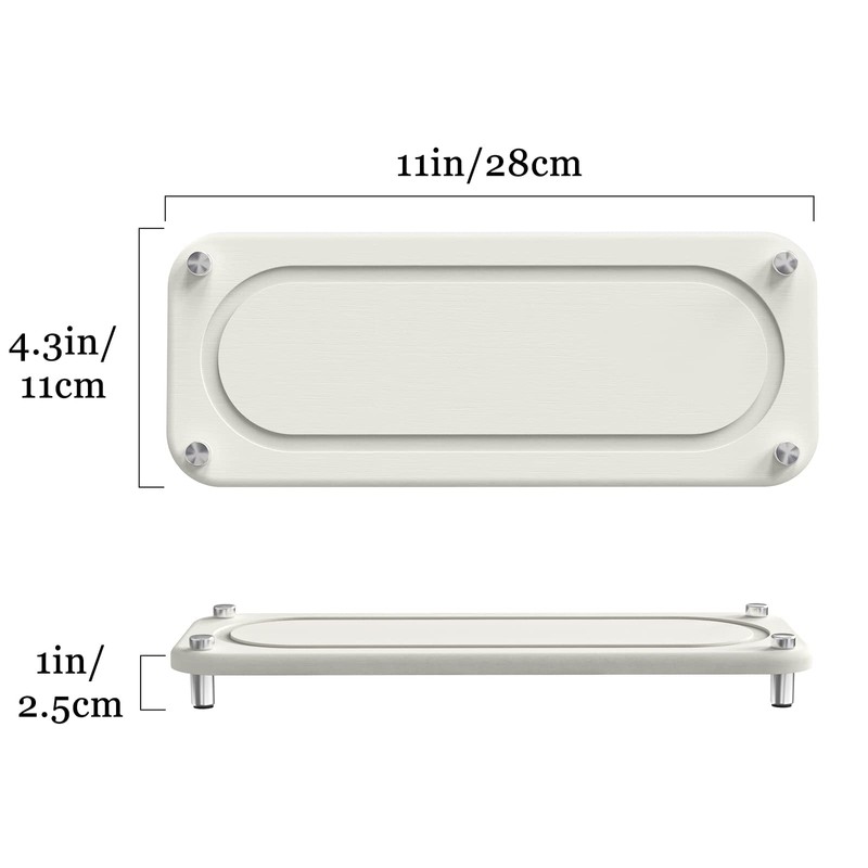 Home Sink Caddy, Instant Dry Kitchen Bathroom Sink Organizer, Diatomaceous