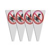 SCHILDER Systeme Plug-in Sign "Kein Hundeklo" Sign, Safety Sign -