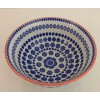 CUCINA TAVOLO Fine Porcelain Blue, White, Coral Rice or Dessert