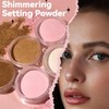 KARLOR KARLOR Shimmering Loose Powder with Puff - Glow Setting