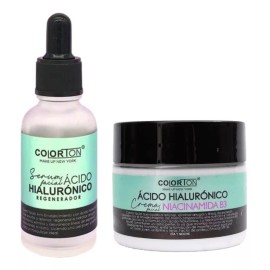 Colorton Serum Facial & Crema Facial Ácido Hialurónico Colorton
