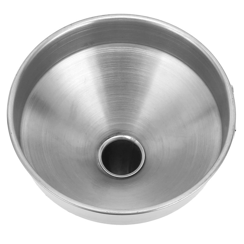 Stainless Steel Funnel, Large Thickened Food Grade Kitchen Funnel for