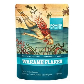 Power Super Foods Wakame Flakes Certified Organic 50g