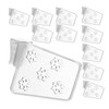 Gatuida 20pcs Fridge Storage Containers Dividers Fridge Organiser Replaceable Refrigerator