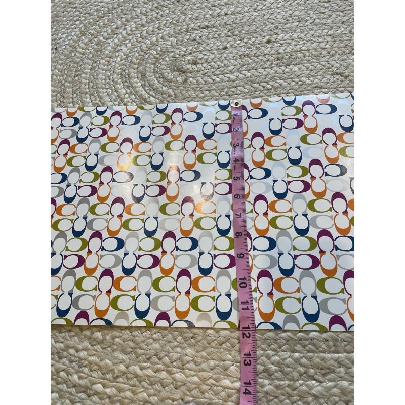 Coach Wrapping Paper 2 Yards X 12“