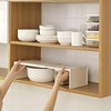 Cabinet Shelf Expandable Organizer Riser Storage Space Saver Stackable for