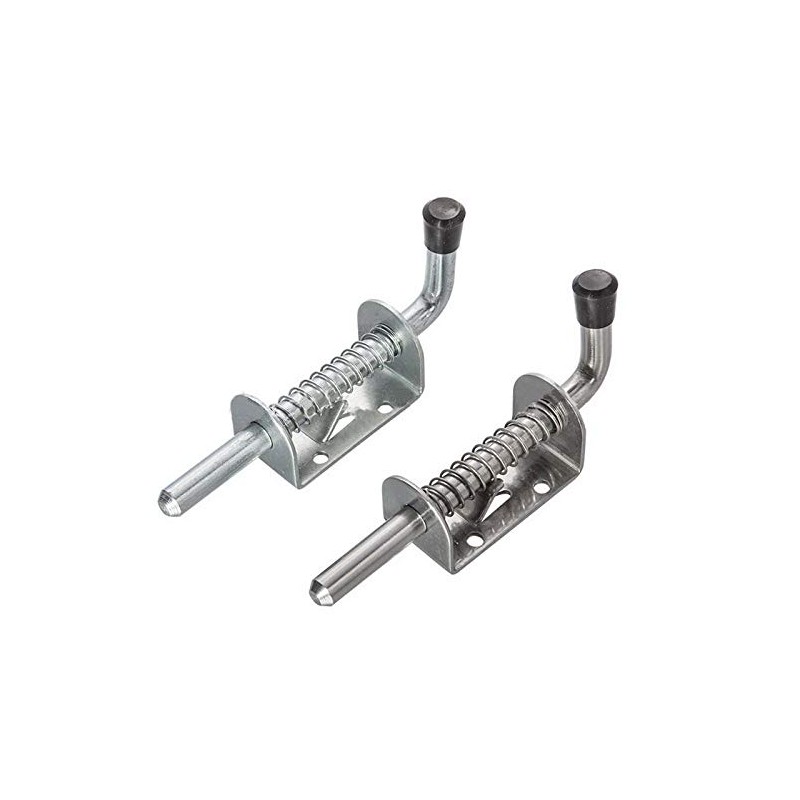 TOOLSTAR Spring Latch 12x128mm Stainless Steel Door Hinge Spring Latch