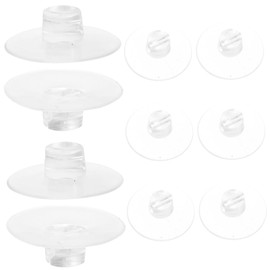 Ciieeo Vertical Blind Brackets Suction Cups 12 Pack Cable Clips Magnetic Light String Holder for Cord Management