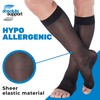 Made in USA - Wide Calves Womens Compression Stockings for