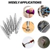 Yotsuba 6Pcs Damaged Screw Extractor Kit, Broken Bolt Remover Set,