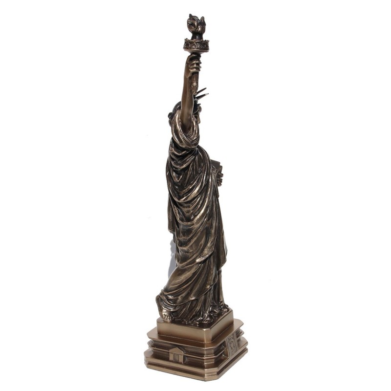 12.38 Inch The Statue of Liberty Cold Cast Bronze Sculpture