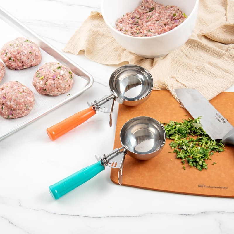 Restaurantware Met Lux 8 Ounce Portion Scoop 1 Durable Disher