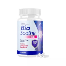 Biosoothe Bio Soothe PRO, Premium Nerve Formula Dietary Supplement (60 Capsules)