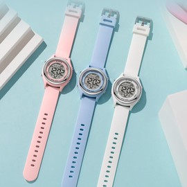 findtime Digital Watches for Women Ladies Watch Sports Watch for Women Alarm Stopwatch Water Resistance LED Display Wristwatch