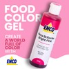 ENCO Food Coloring Gel Bright Pink 8.8 oz (250g) Concentrated,