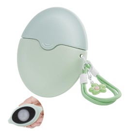 FruaSio Sunscreen Application for Kids with Roller Ball & Sponge, Detachable Floral Lanyard, Refillable Travel Size Stick Applicator,Lotion Applicator, Portable Mess-Free(Green)