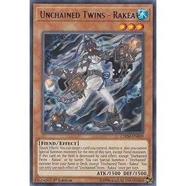 Yu-Gi-Oh! - Unchained Twins - Rakea - CHIM-EN009 - Rare - 1st Edition - Chaos Impact