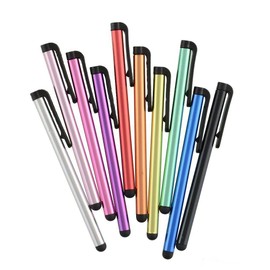 Steellwingsf Stylus Pens for Touch Screens,10Pcs Universal Colorful Alumina Stylus Pen Touch Screen Pencil for Phone Tablet Random Color