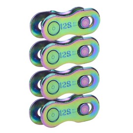 VG SPORTS 4 Pairs Bicycle Missing Link 1/6/7/8/9/10/11/12 Speed Chain Reusable Steel Bike Chain Link
