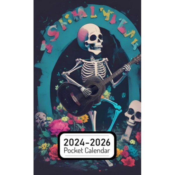 Pocket Calendar 2024-2026: Two-Year Monthly Planner for Purse , 36