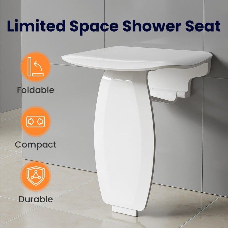 Wall Mounted Folding Shower Seat