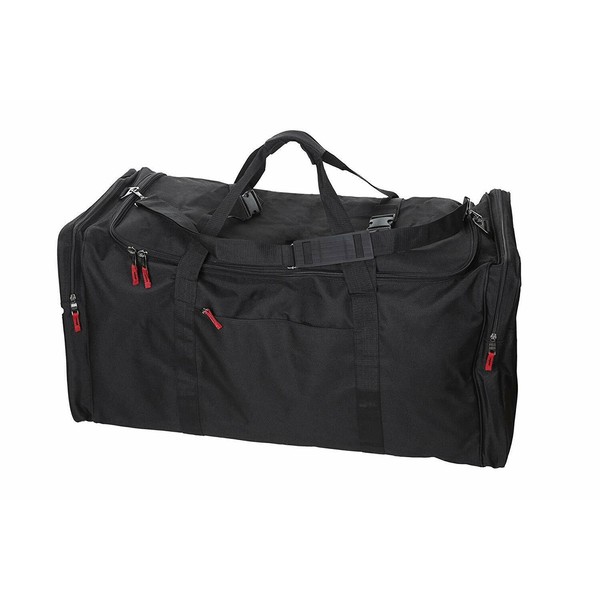 Gilbin Large Camp Soft Trunk - Black, Size: 42 x