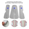 Breathable Knee Brace Adjustable Knee Support Protector Stabilizer (M with