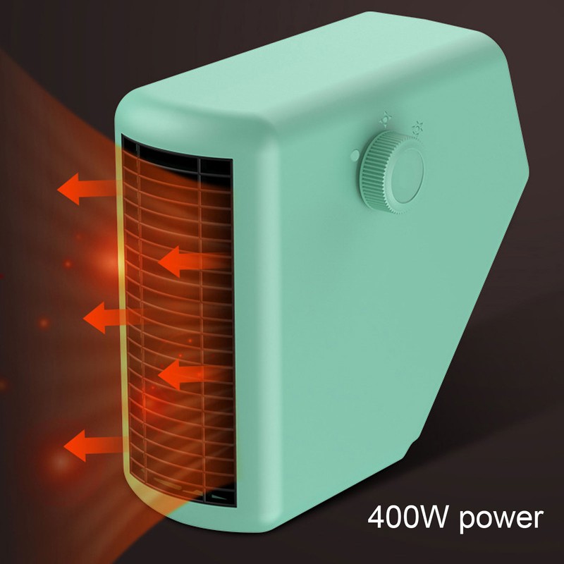 Portable Heater Mini Desktop Quick Heat Intelligent Temperature Control Space