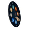 speecheese Planets of the Solar System Wall Clock Aluminium for
