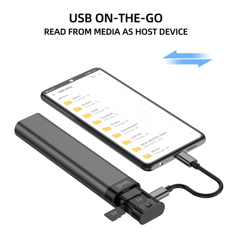 Budi 9 in 1 Essential Travel Charging & Data Sync