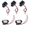 tatoko 5PCS Mini Buzzers with Leads - 12V 400Hz Morse