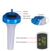 Swimming Pool Thermometer Floating Solar Wireless Thermometer Waterproof Swimming Pool