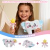Yulefly Tooth Fairy Pillow Plush Doll for Girls Lost Teeth