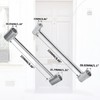 2PCS Door Hinge Tool,Door Hinge Adjustment Tool,14-18 mm and 23-25
