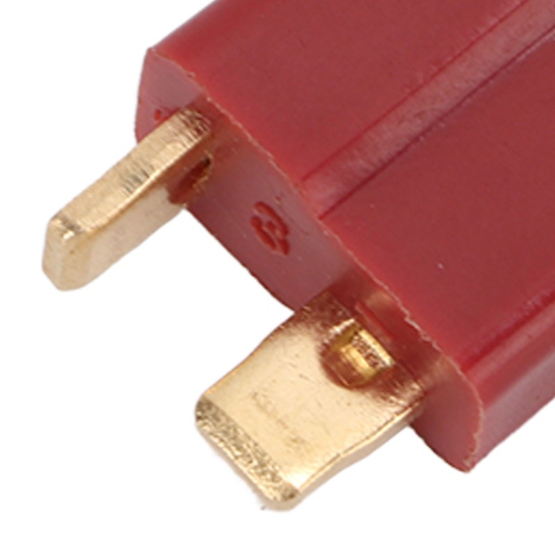 10 Sets T Plug Connectors Gold Plated Male and Female