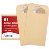ACSTEP 100 Pack #1 Paper Kraft Seeds Envelopes 2-1/4 X3-1/2,