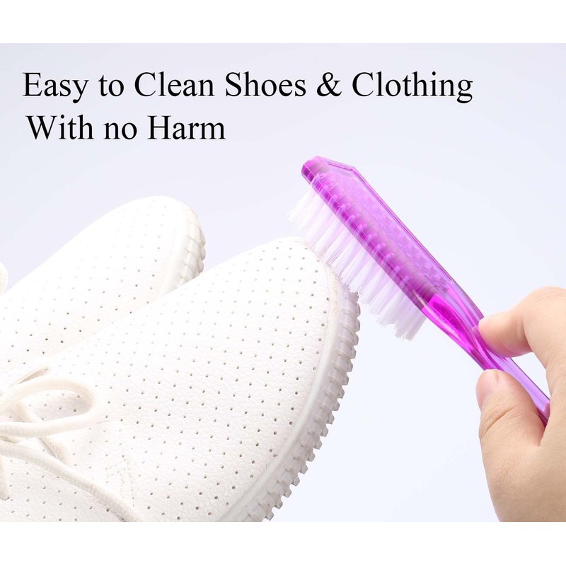 Wolfbeam Long Brush Nail Clean Brush Bath and Body 4Pieces