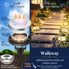 SOLPEX Solar Ground Lights, 12 Pack Solar Lights Outdoor Waterproof,