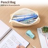 Purbert Pencil Bag Pen Case, Soft Corduroy Small Pencil Pouch