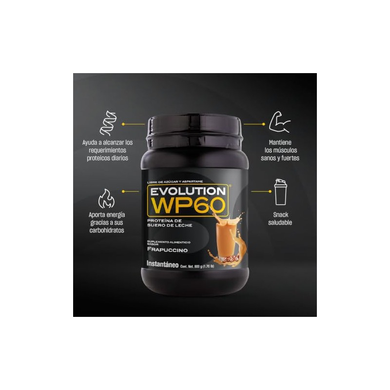 Evolution WP60 Proteína de Suero de Leche Microfiltrada