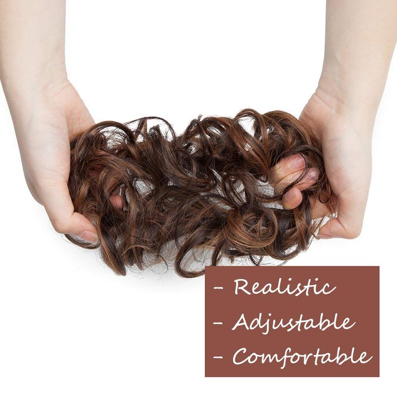 Updo Hair Extension Hair Scrunchie, 25 g