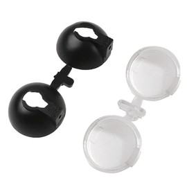 HIRCQOO 1/10 RC Car RC Car LED Light Headlights Spotlight Compatible with Traxxas TRX-4 TRX-6 Axial SCX10 90046 AXI03007 Redcat Gen8 1/10 RC Crawler Car Truck (18MM A)