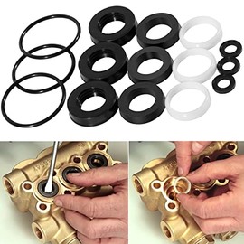 34262 Seal Kit for Cat Pump 66DX 6DX Pressure Washer Pump Replacement Used for 6DX35G1I 6DX40G1I 66DX30G1I 66DX35G1I 66DX40G1I Model