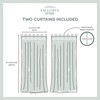 EXCLUSIVE HOME Hawkins Sheer Bronze Ring Top Curtain Panels, 54"x84",