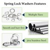 Vifmy Spring Lock Washers Assortment Kit(1000 Pack), M2 M2.5 M3