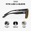 TOROE Classic RANGE TR90 Frame Polarized Unbreakable Sunglasses with Hydrophobic