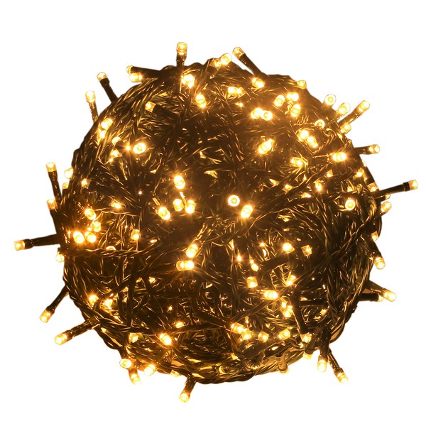RPGT 200 LEDs 73ft Green Cable Wire Fairy String Tree