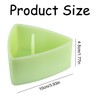 Bojueshaw Rice Triangle Shaper Mold,Plastic Triangle Sushi Mold Case,Non Stick