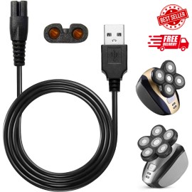 WAHFOX Universal Head Shaver Charger Cord, USB Power Cable for WAHFOX & Other Electric